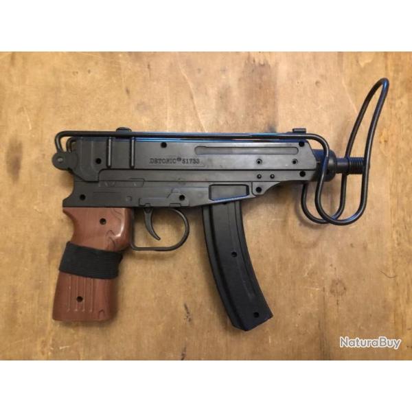 jouet pistolet mitrailleur scorpion detonic 51733