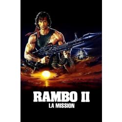 Poignard Rambo II First Blood Kit de Survie Acier Inox Manche Paracorde Etui Cuir NON NUMEROTé 002