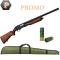 petites annonces chasse pêche : Pack Fusil de chasse à pompe Yildiz S61 crosse bois cal 12/76 + cartouche + fourreau