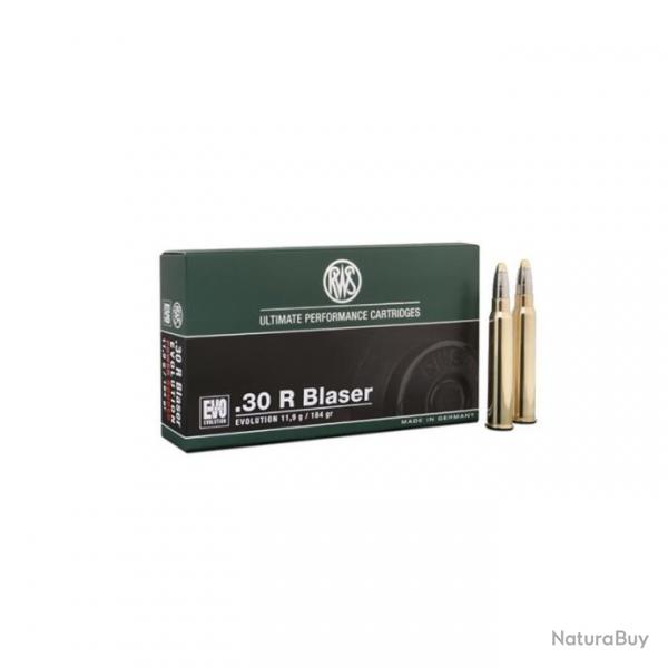 BALLES RWS CALIBRE 30 R BLASER EVO 11.9G