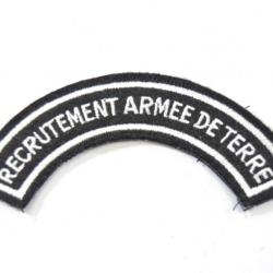 Patch Armée Française RECRUTEMENT ARMEE DE TERRE scratch