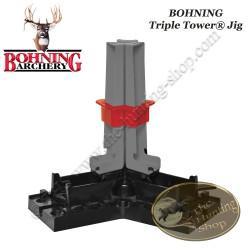 BOHNING Triple Tower Jig Empenneuse 3 vanes en une fois droite, hélicoïdale ou offset