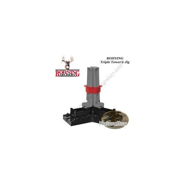 BOHNING Triple Tower Jig Empenneuse 3 vanes en une fois droite, hlicodale ou offset