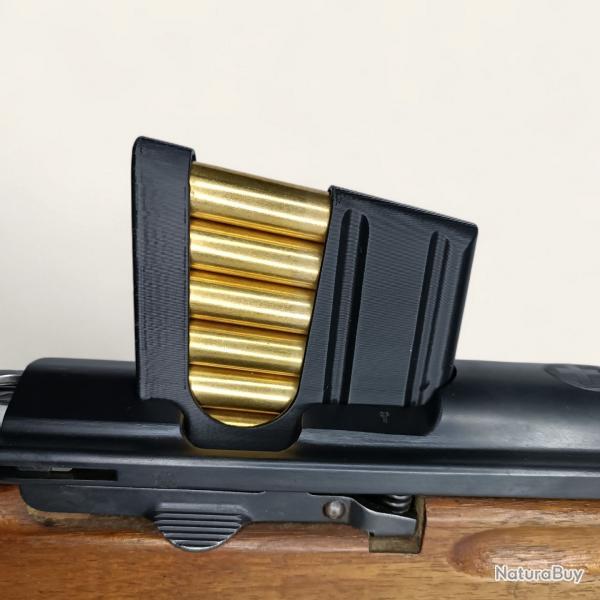 Clip, Lame chargeur Noire K11 Schmidt Rubin