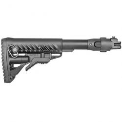 Crosse noire pliante avec joint en polymère FAB Defense M4-AK P pour AKM
