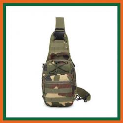Sac à dos et poitrine tactique - Camouflage - Livraison gratuite et rapide
