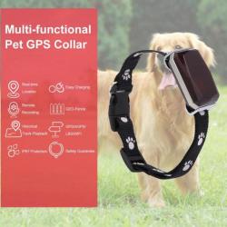 Traceur GPS pour chien et chat WIFI étanche, retrouver votre animal (1 COLLIER)