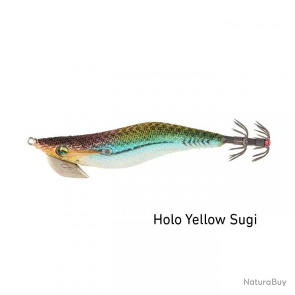 Turlutte Daiwa Emeraldas Dart II S - Holo Yellow Sugi / 9 g