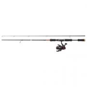 Ensemble spinning Abu Garcia MAX® X BLACK OPS - 2.44 m / 3000 - Ensembles  cannes / moulinets Carnassiers (9588030)
