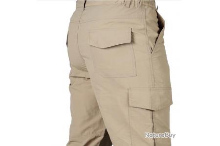 Pantalon discount tactique beige