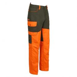 Pantalon Enfant  Roncier Percussion Tradition  Kaki/Orange - TAILLE 8A