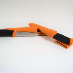Lot de deux couteaux Moraknil orange