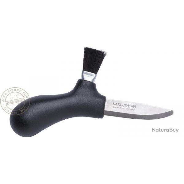 MORAKNIV - Couteau  champignons Karl-Johan Noir