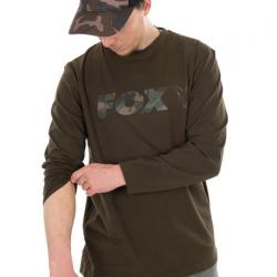 T Shirt manches longues Fox Kaki Camo