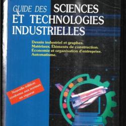 guide des sciences et technologies industrielles de jean-louis fanchon