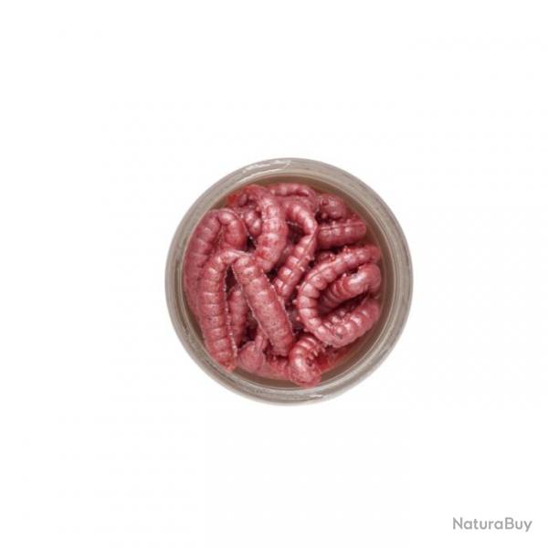 Leurre souple Berkley PowerBait Power Honey Worm - 2.5 cm - Bubblegum / Ail