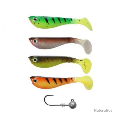 Berkley | Pulse Shad MixBox With Jigheads | 8.0cm