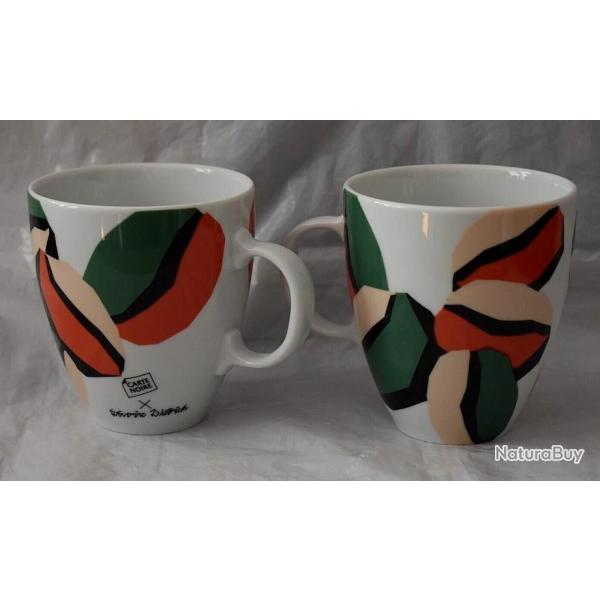 2 mugs "Carte Noire"