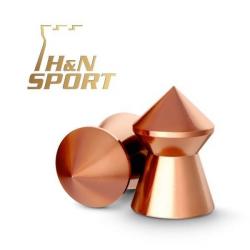 H&N Excite Coppa-Spitzkugel pellets 1.04g boîte 200 unités. 5,5 mm ( Lot de 3 unités )