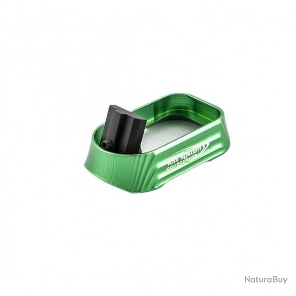 Bas de poigne standard pour Glock 21, largeur 44,5 mm - Vert - TONI SYSTEM