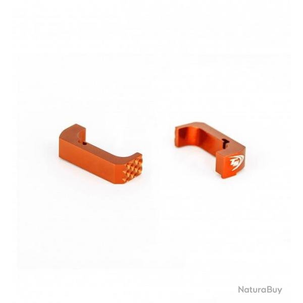 Bouton de dblocage chargeur interchangeable pour Glock 4e et 5e gnration - Orange - TONI SYSTEM