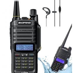 Baofeng UV-9R Plus IP67 étanche UHF/VHF talkie-walkie 8W Radio bidirectionnelle + écouteur
