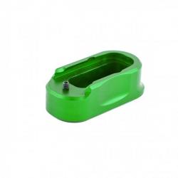 +1 extension de chargeur rond pour Glock 43 - Vert - TONI SYSTEM