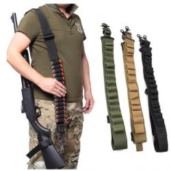Bretelle Cartouchiere coloris VERT ARMEE ........LIVRAISON OFFERTE