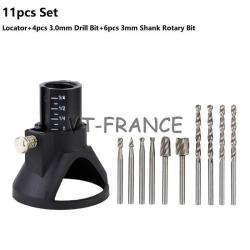 Ensemble d Accessoires pour Mini Perceuse Dremel, Modele: 11pc