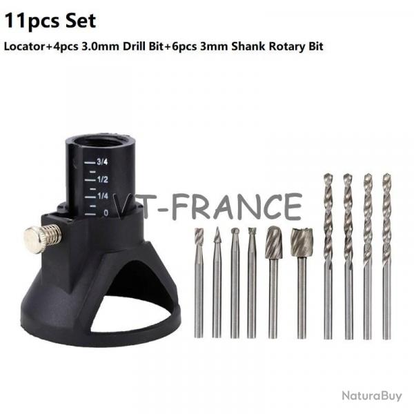 Ensemble d Accessoires pour Mini Perceuse Dremel, Modele: 11pc