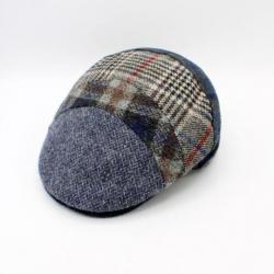 Casquette Harris tweed, hiver, sortie, chasse, laine, randonner I-(02)