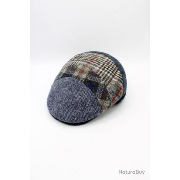 Casquette Harris tweed, hiver, sortie, chasse, laine, randonner I-(02)