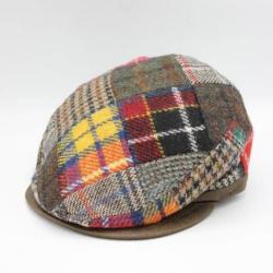 Casquette Harris tweed, hiver, sortie, chasse, laine, randonner I-(05)