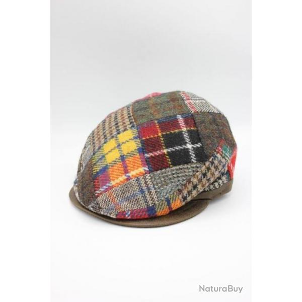 Casquette Harris tweed, hiver, sortie, chasse, laine, randonner I-(05)