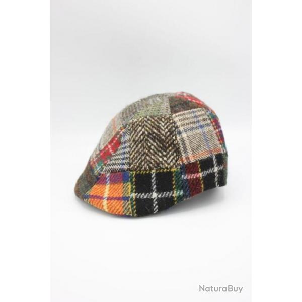 Casquette Harris tweed, hiver, sortie, chasse, laine, randonner I-(06)