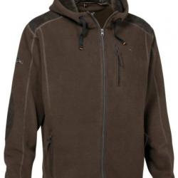 Blouson polaire condor marron Pro Hunt