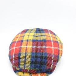 Casquette plate d'hiver, Harris tweed, hiver, sortie, chasse, laine, randonner I-(08)