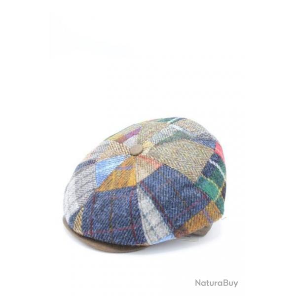 Casquette plate d'hiver, Harris tweed, hiver, sortie, chasse, laine, randonner I-(10)