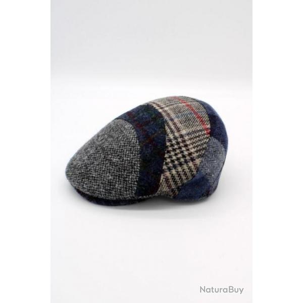 Casquette plate d'hiver Harris tweed, hiver, sortie, chasse, laine, randonner I-(11)