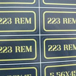 Stickers caisse à munition #223 Rem