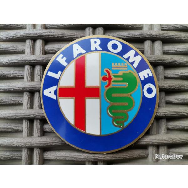 Alfa Romeo autocollant vintage 5 cm