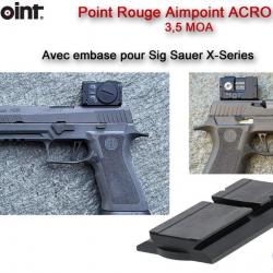 Point Rouge AIMPOINT ACRO C-2 - 3,5 MOA - pour Sig Sauer P320 X-Five