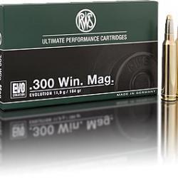 RWS 300 Win Mag 184grains Evolution