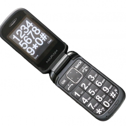 Telephone Portable Senior SOS 2 ECRANS, Couleur: Noir+16GB