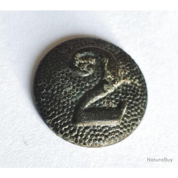 Bouton militaire allemande WW2 (n 2) German military button from WW2
