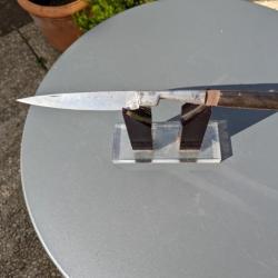 ANCIEN COUTEAU VENDETTA CORSE ( poudrille xix eme )