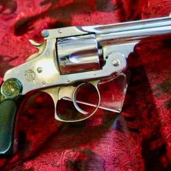 RARE Revolver 38 Smith&Wesson 4Th model original canon 3,2 pouces mécanique zéro jeu .