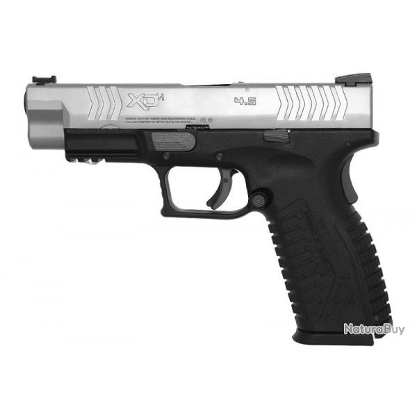 Pistolet XDM Bicolor Blowback 4.5mm CO2 - Springfield Armory