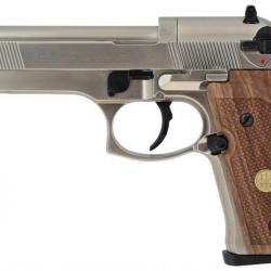 Beretta M92 FS CO2 4.5 mm Nickel / Bois UMAREX