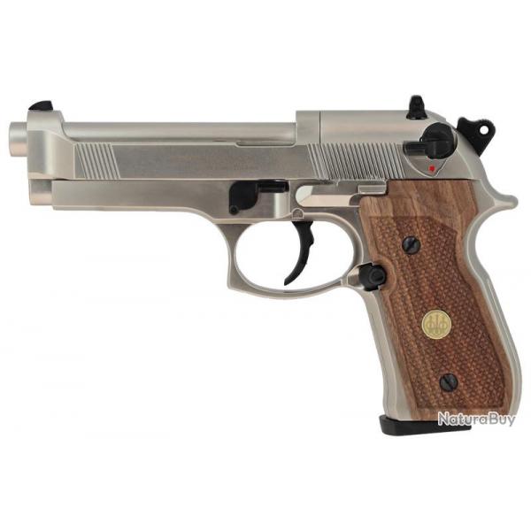 Beretta M92 FS CO2 4.5 mm Nickel / Bois UMAREX